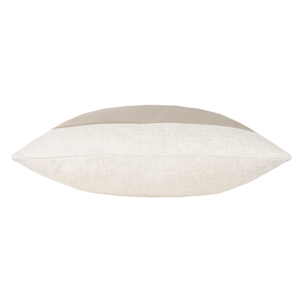 Plain Grey Cushions - Auden Linen Velvet Cushion Cover Doe Yard