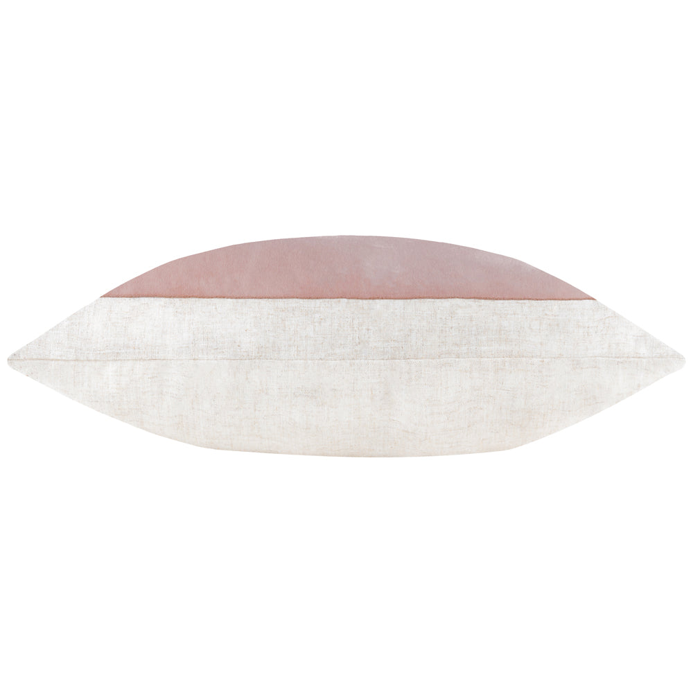 Plain Pink Cushions - Auden Matte Velvet Polyester Filled Cushion Dusty Rose Yard