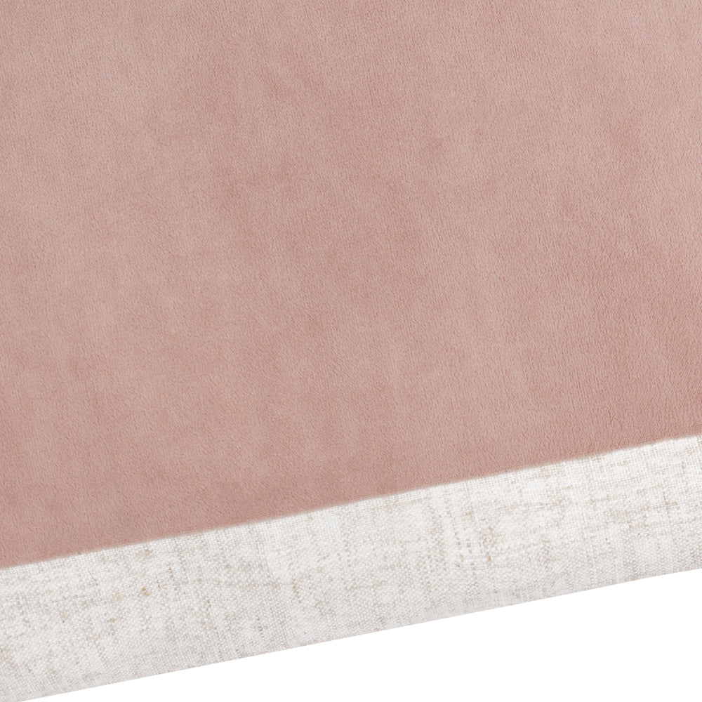 Plain Pink Cushions - Auden Matte Velvet Polyester Filled Cushion Dusty Rose Yard
