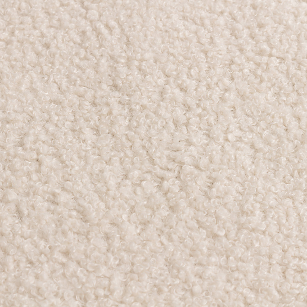 Plain White Bedding - Boucle Duvet Cover Set Ecru Yard