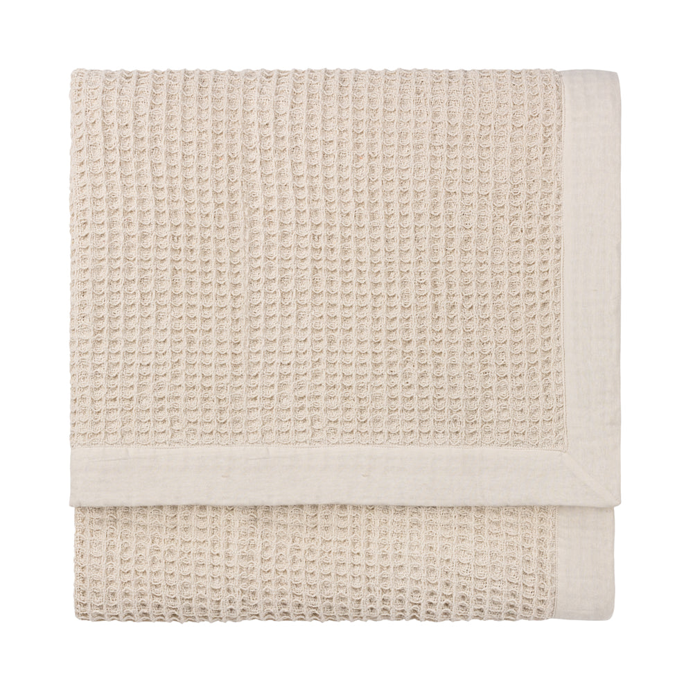 Plain Beige Throws - Canopy Oversized Throw Natural Yard