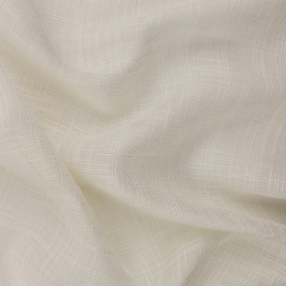 Plain Cream Curtains - Cirrus Woven Sheer Curtain Panel Pearl Yard