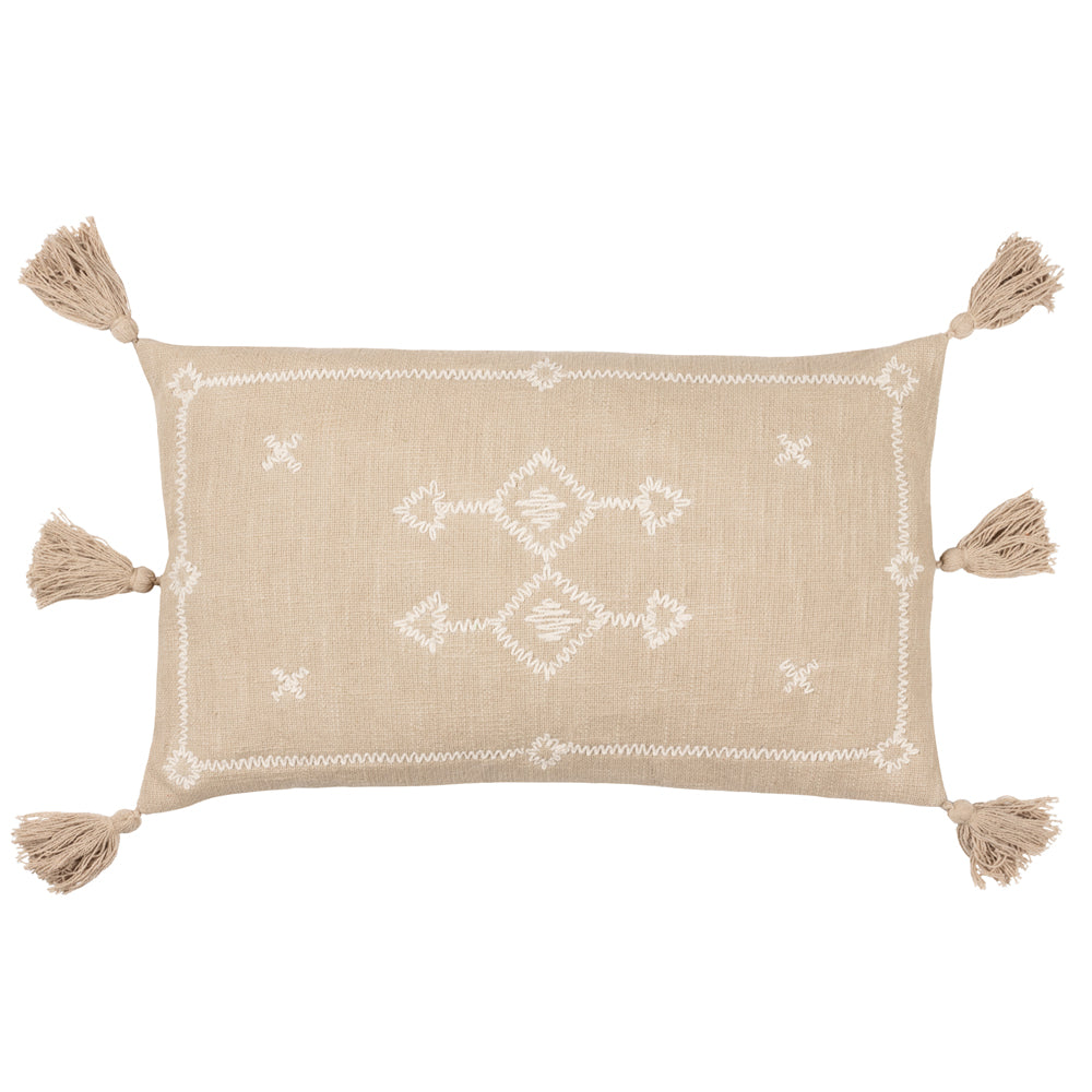 Global Cream Cushions - Folis Cushion Cover Stone Yard