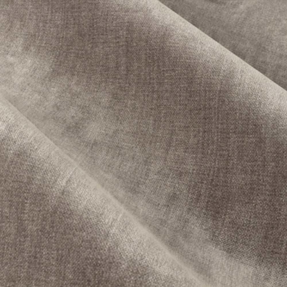 Plain Grey Curtains - Heavy Chenille Blackout Eyelet Curtains Greige Yard