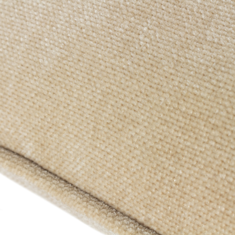 Plain Cream Cushions - Heavy Chenille Cushion Cover Natural Yard