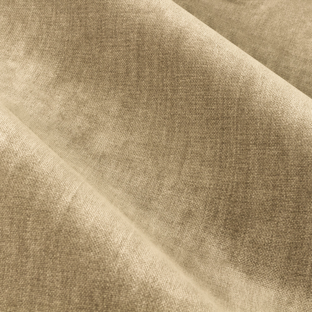Plain Beige Curtains - Heavy Chenille Room Darkening Eyelet Curtains Natural Yard