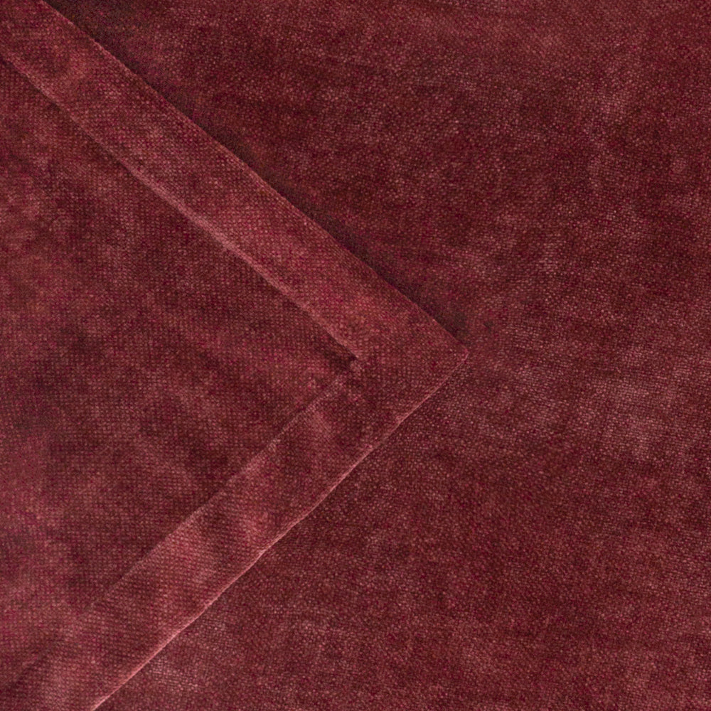 Plain Beetroot Throws - Heavy Chenille Velvet Throw Beetroot Yard