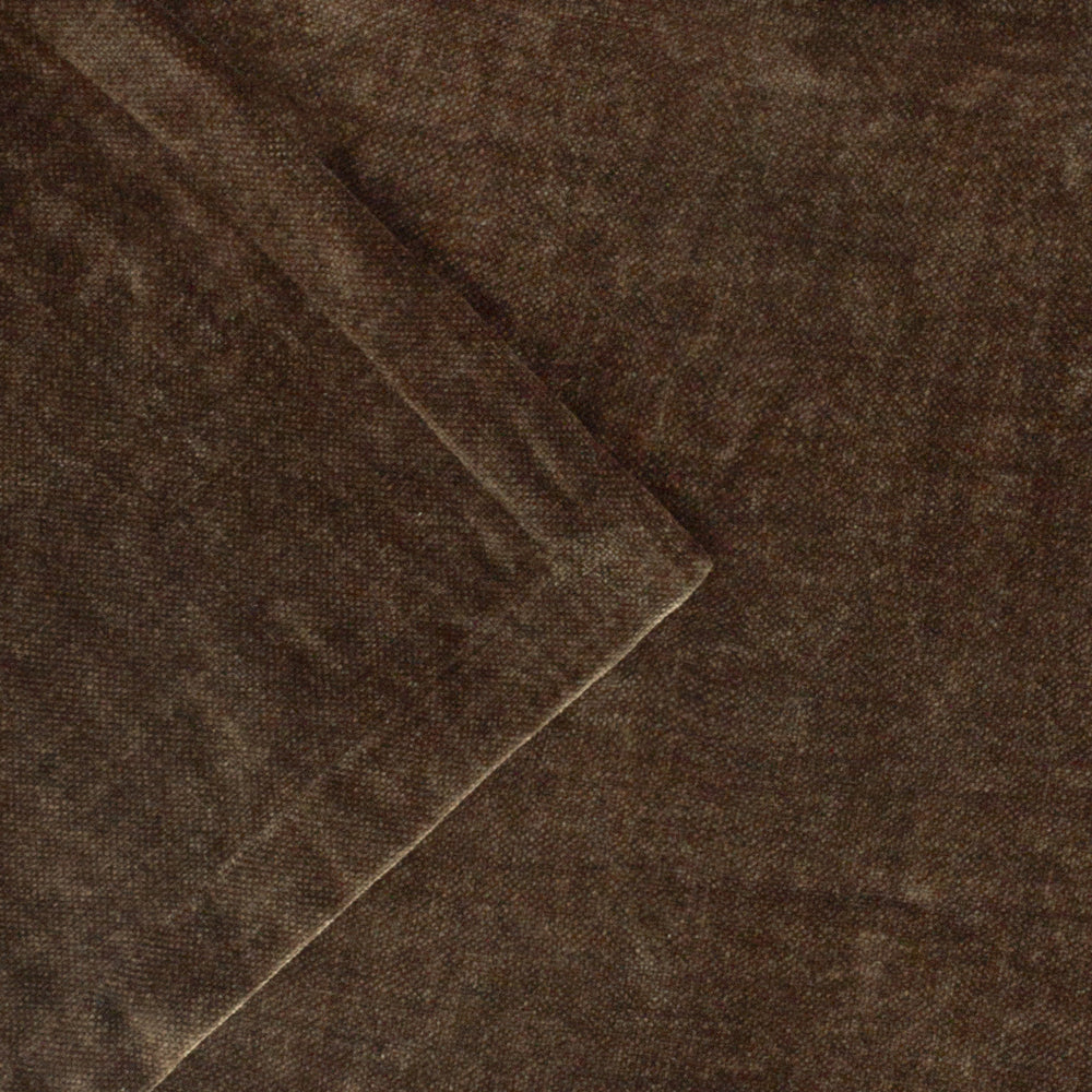 Plain Brown Throws - Heavy Chenille Velvet Throw Brown Yard