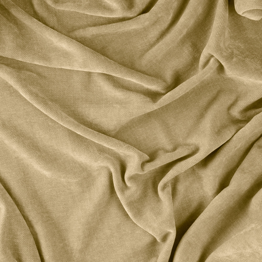Plain Beige Throws - Heavy Chenille Velvet Throw Natural Yard