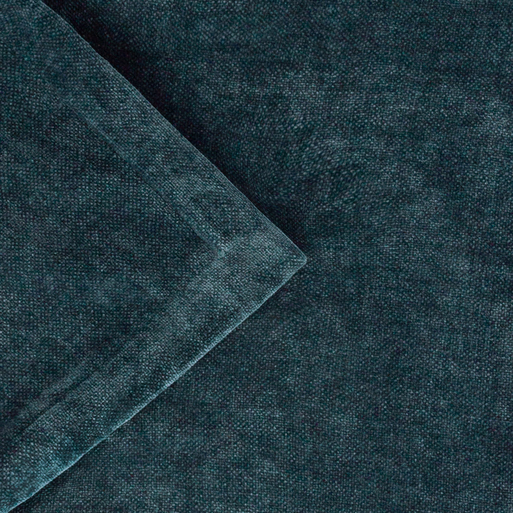 Plain Blue Throws - Heavy Chenille Velvet Throw Navy Yard