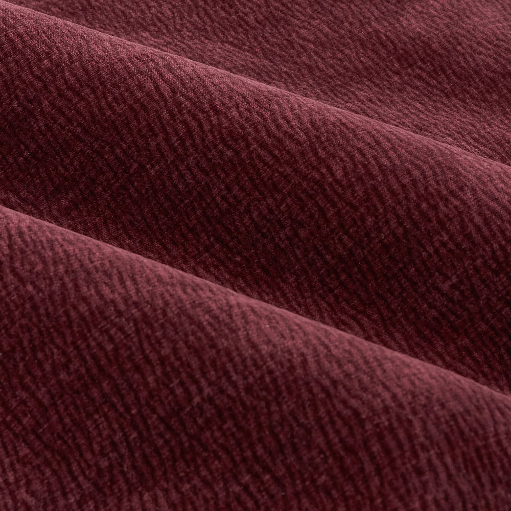 Plain Red Curtains - Heath Washed Velvet Fully Lined Eyelet Curtains Beetroot Yard