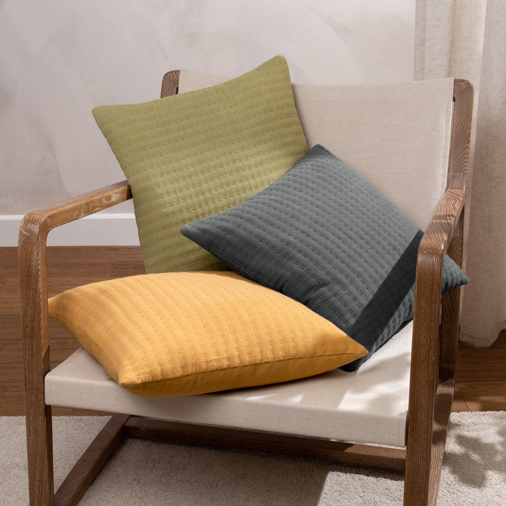 Plain Green Cushions - Hush Cushion Cover Avocado Yard