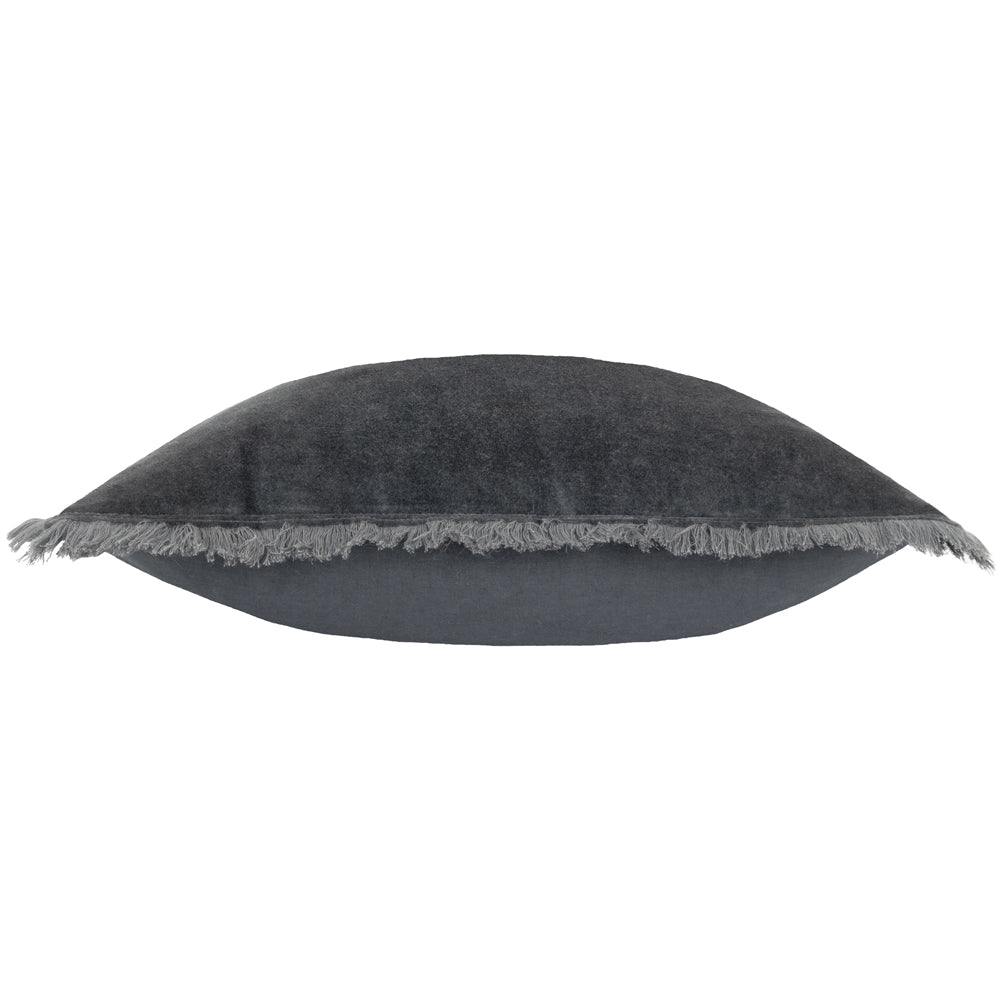 Plain Blue Cushions - Jaye Cushion Cover Slate Yard