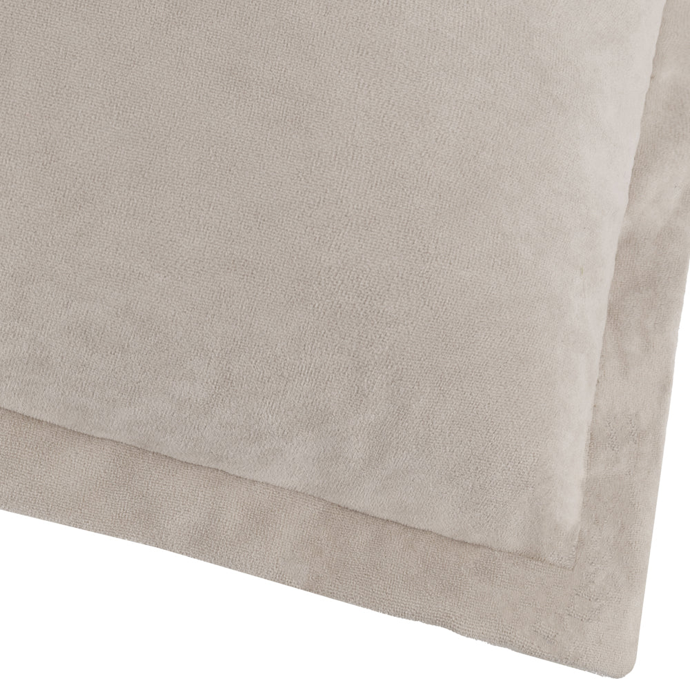 Merton Square Velvet Cushion Doe