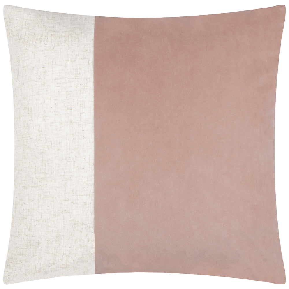 Not Applicable Pink Cushions - Morden Soft-Washed Velvet Polyester Filled Cushion Dusty Rose Yard