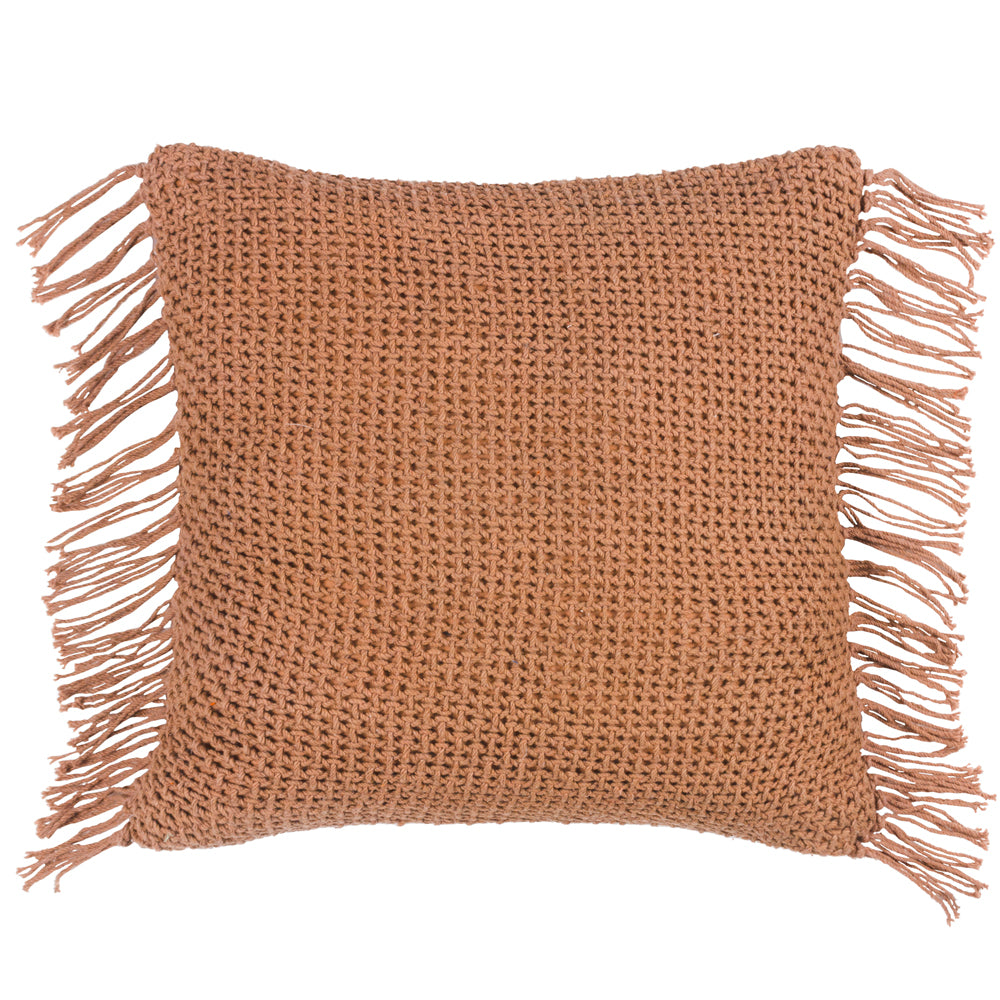 Plain Pink Cushions - Nimble Cushion Cover Baked Earth Yard