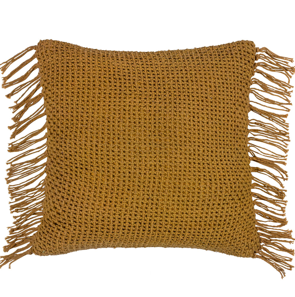 Plain Yellow Cushions - Nimble Cushion Cover Honey Yard
