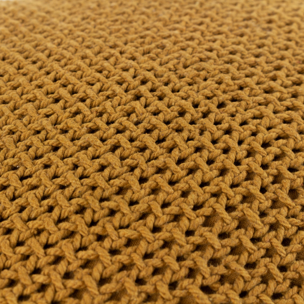 Plain Yellow Cushions - Nimble Cushion Cover Honey Yard