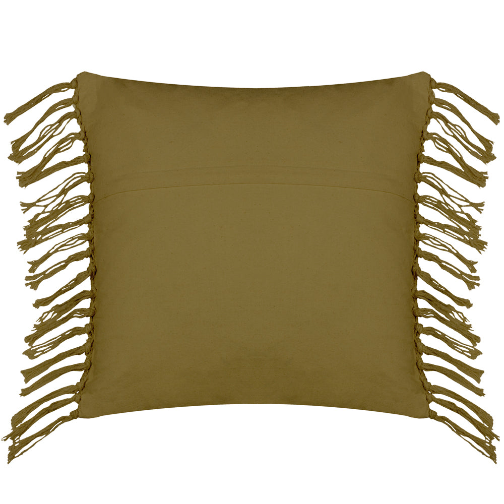 Plain Brown Cushions - Nimble Cushion Cover Khaki Yard