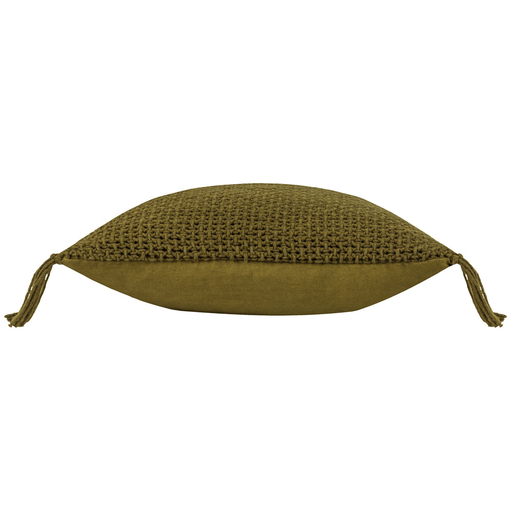 Plain Brown Cushions - Nimble Cushion Cover Khaki Yard