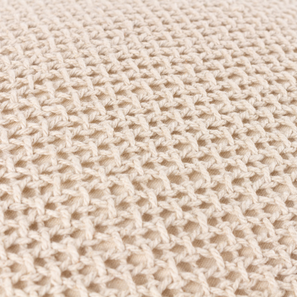 Plain Beige Cushions - Nimble Cushion Cover Natural Yard