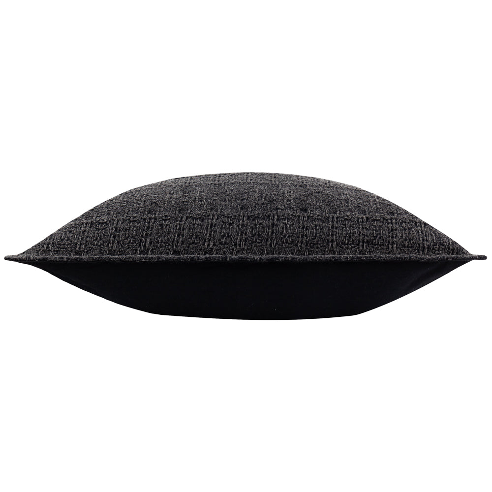 Not Applicable Black Cushions - Ramas Jacquard Polyester Filled Cushion Black Yard