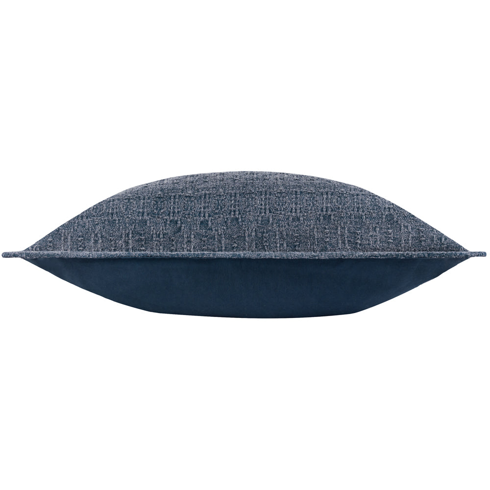 Not Applicable Blue Cushions - Ramas Jacquard Polyester Filled Cushion Indigo Yard