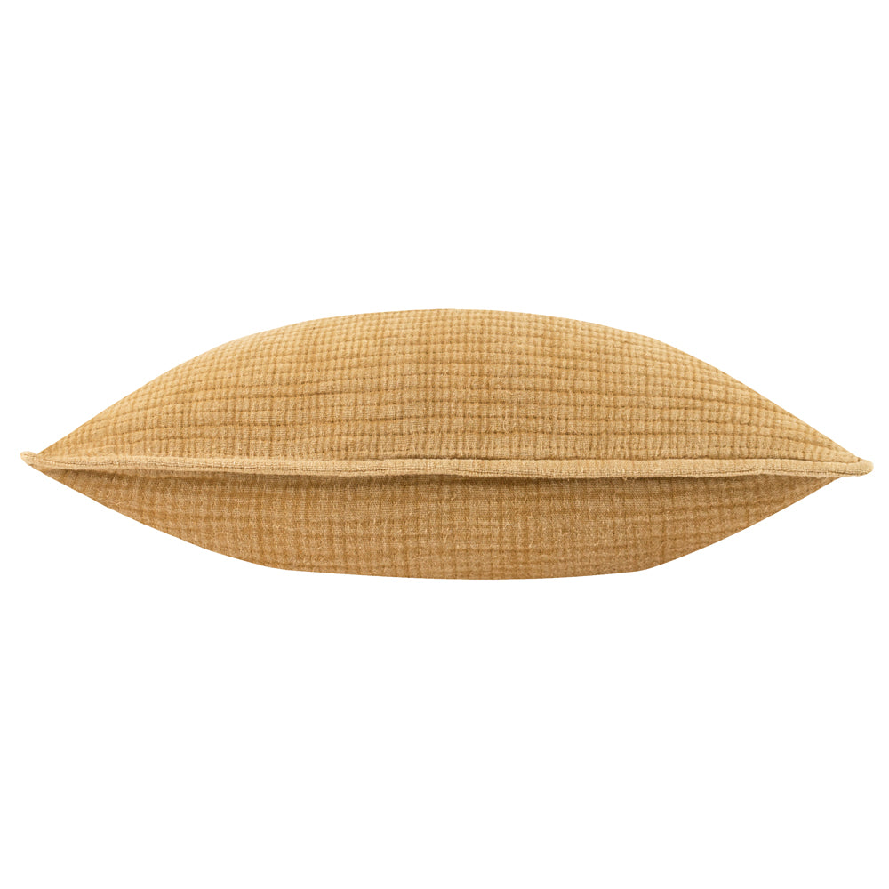Plain Yellow Cushions - Ribble Cushion Cover Honey Yard