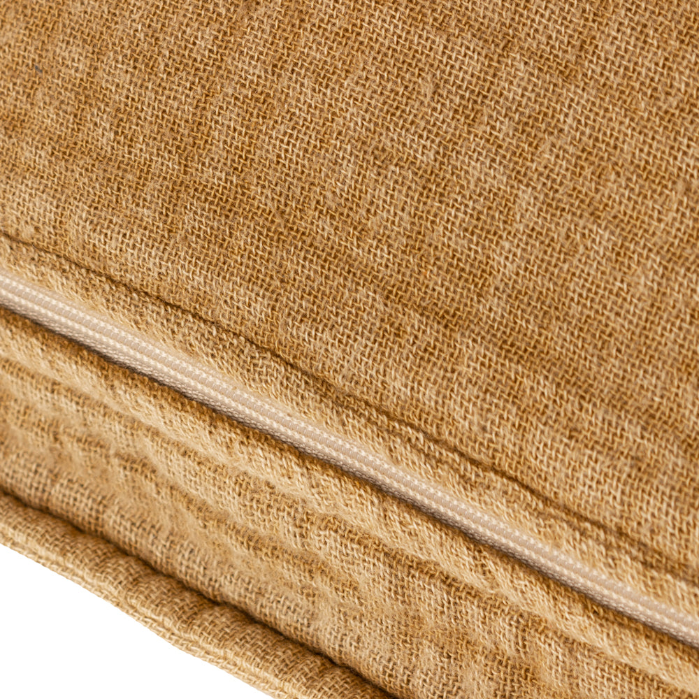 Plain Yellow Cushions - Ribble Cushion Cover Honey Yard