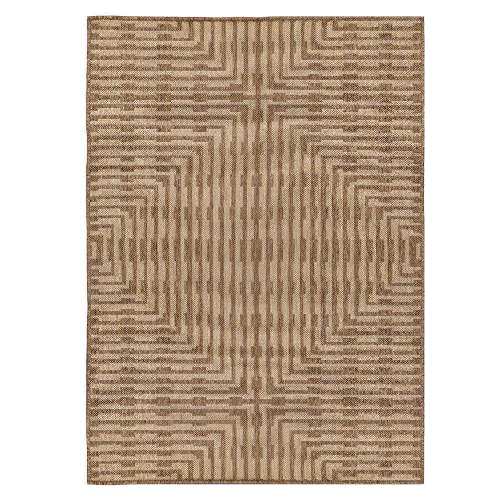 Beige Rugs - Sandown Jute Effect Indoor/Outdoor Rug Natural Yard