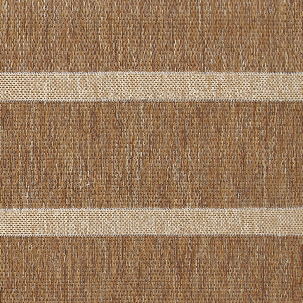 Striped Beige Rugs - Tala Stripe Jute Effect Indoor/Outdoor Rug Natural Yard