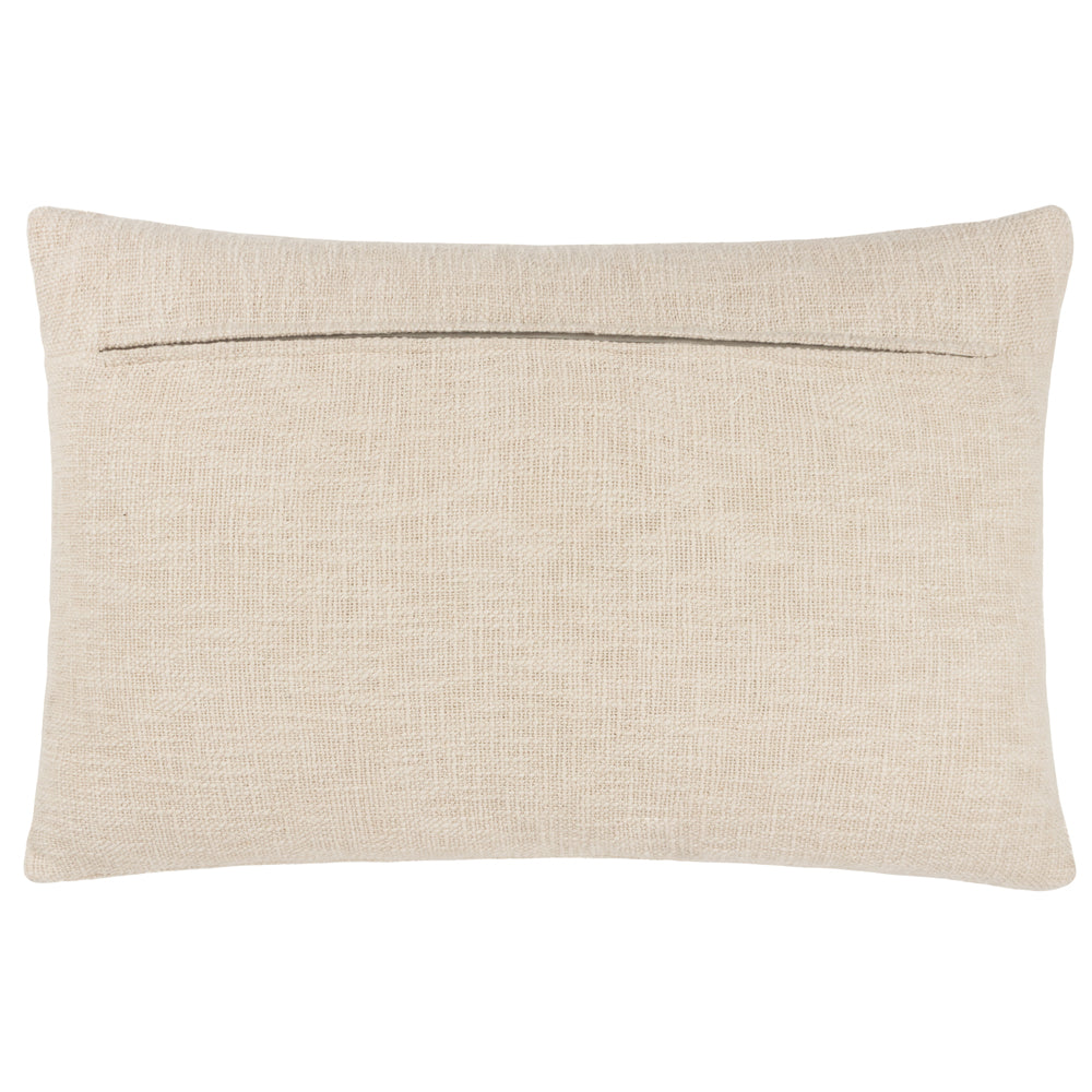 Geometric Brown Cushions - Terra New Printed Slub Cotton Cushion Cover Pecan Yard