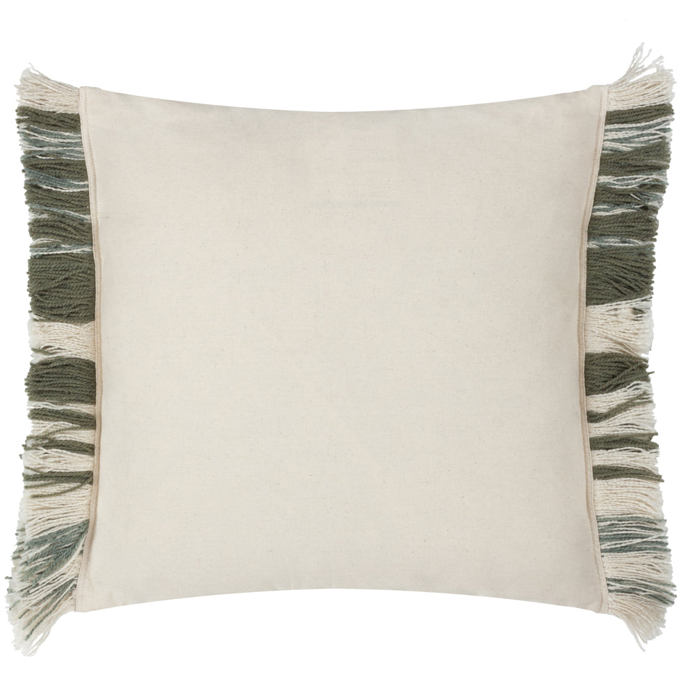 Striped Green Cushions - Torode Woven Polyester Filled Cushion Sage Yard