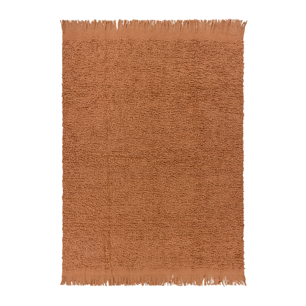 Plain Orange Throws - Ulsmere Throw Ginger Yard
