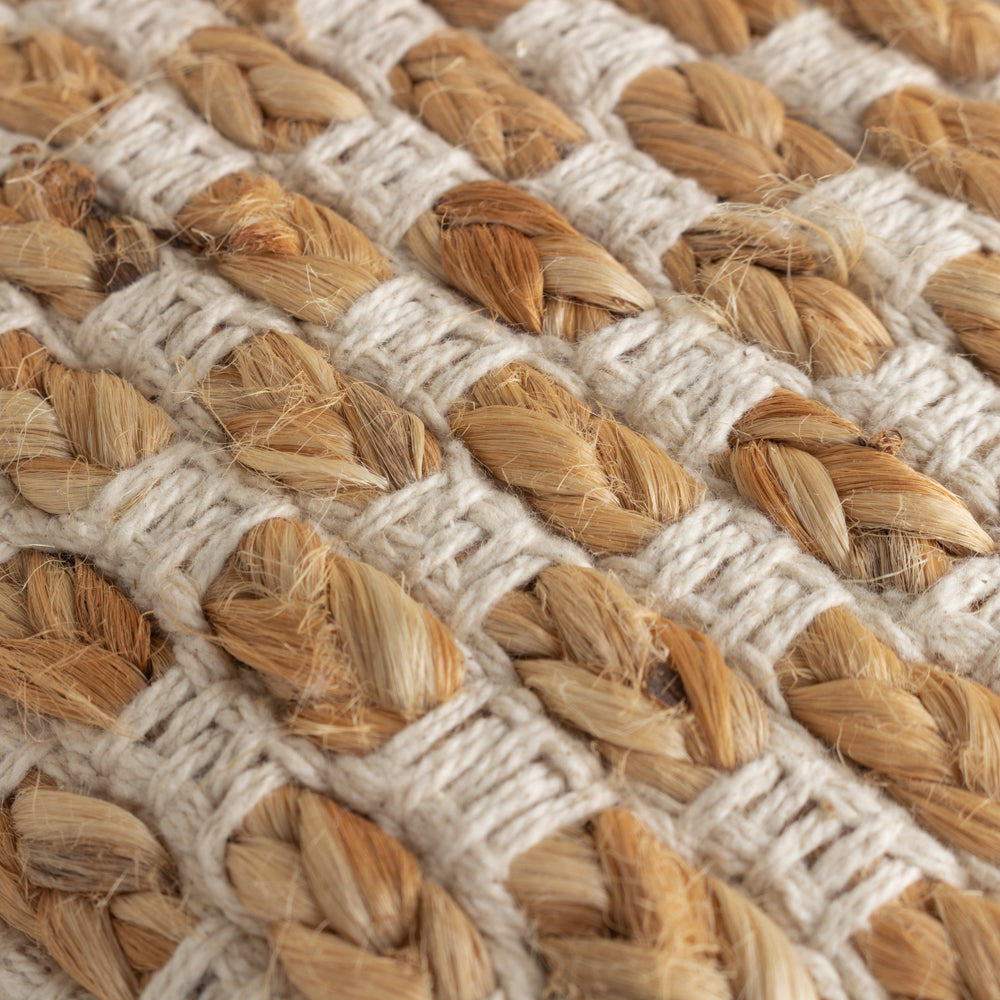 Global Beige Cushions - Wikka Jute Woven Cushion Cover Natural Yard