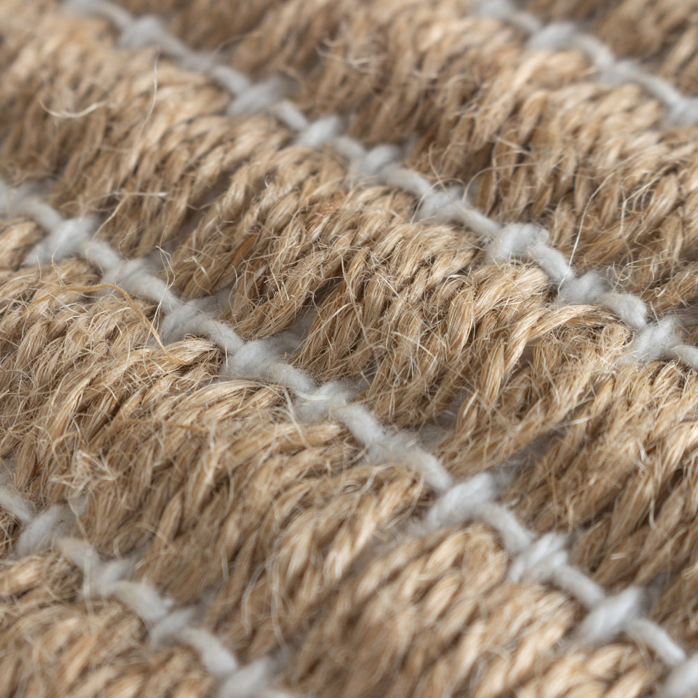 Striped Beige Cushions - Weaves Stripe Cushion Cover Natural Yard