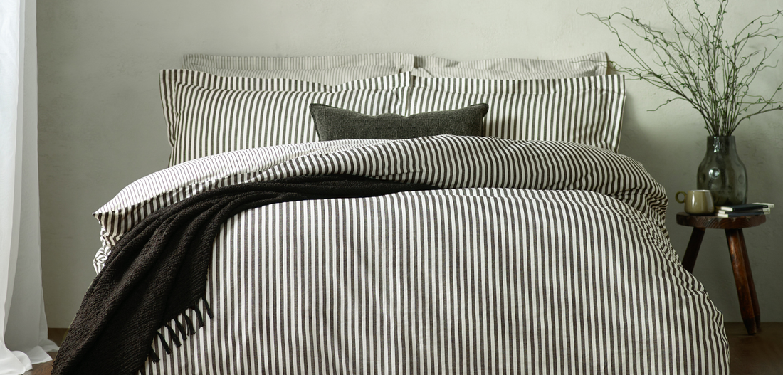 How to style stripes in a slow living style