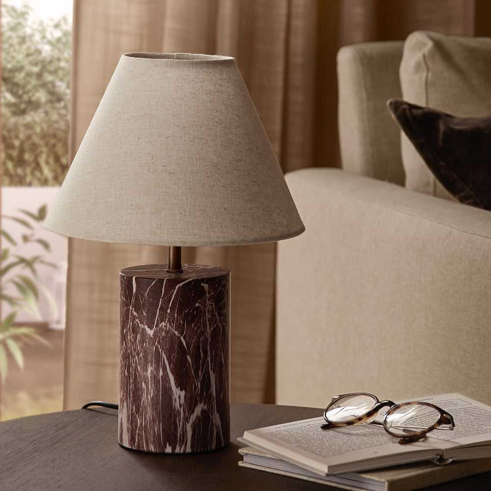 Plain Red Lighting - Austell Wired Table Lamp Rosso Yard