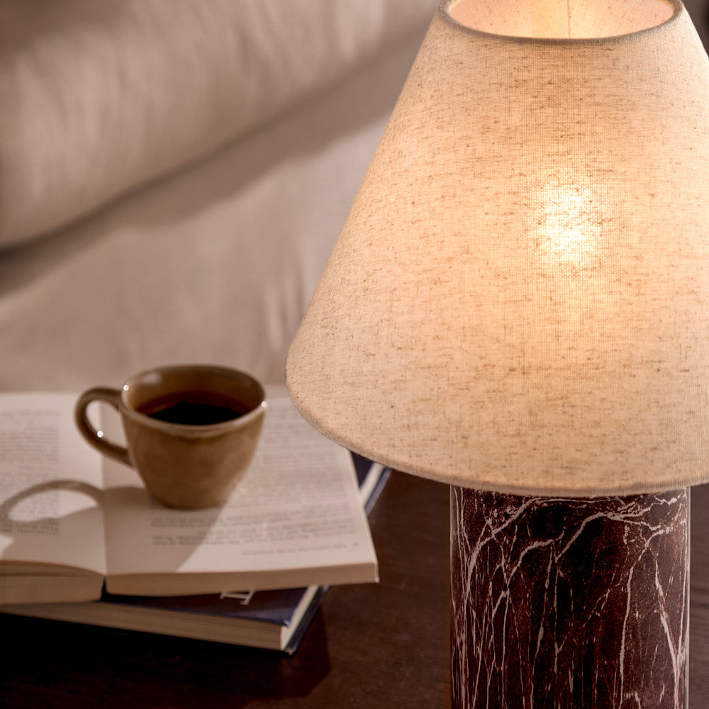 Plain Red Lighting - Austell Rechargeable Table Lamp Rosso Yard