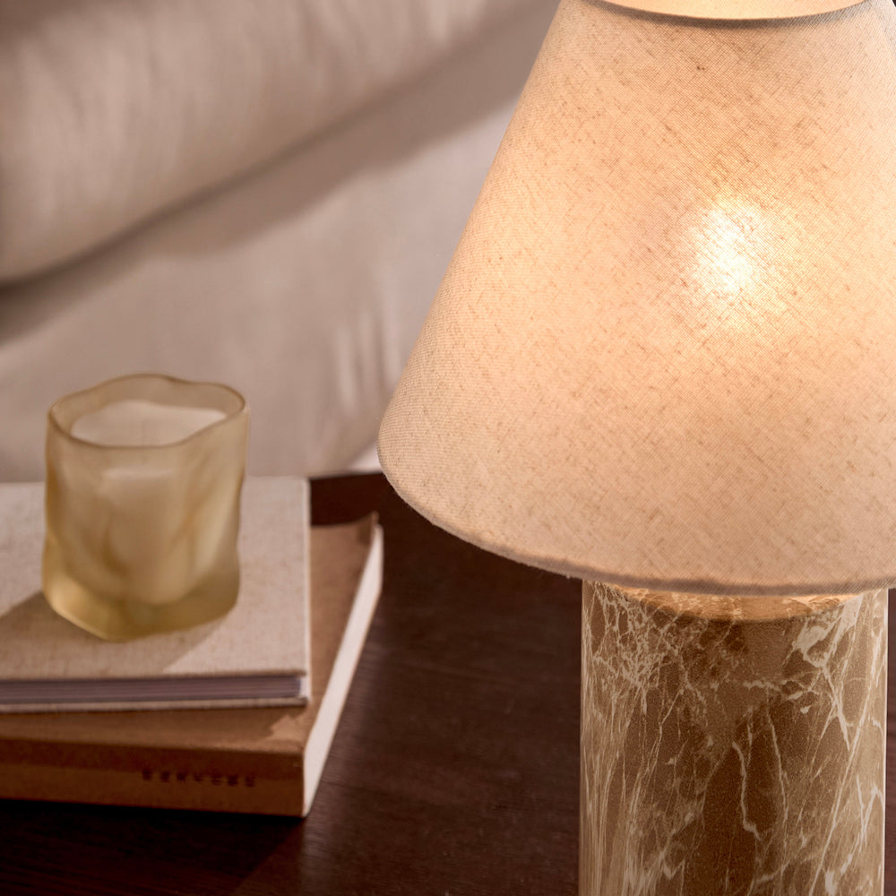 Plain Beige Lighting - Austell Rechargeable Table Lamp Sand Yard