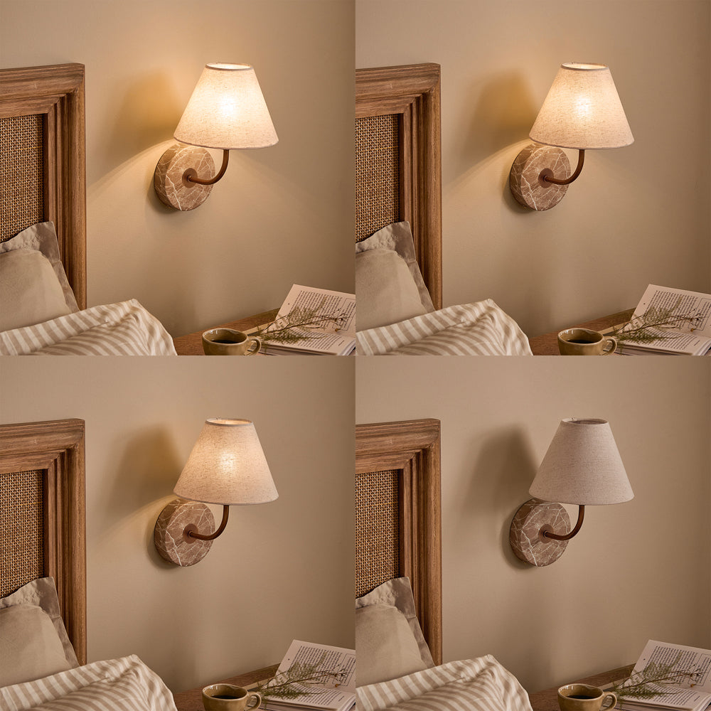 Plain Beige Lighting - Austell Rechargeable Wall Light Sand Yard