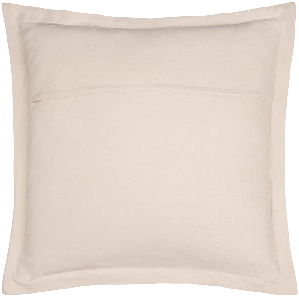 Plain Beige Cushions - Canopy  Polyester Filled Cushion Natural Yard