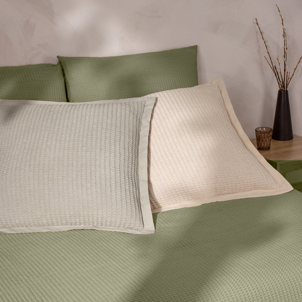Plain Beige Cushions - Canopy  Polyester Filled Cushion Natural Yard