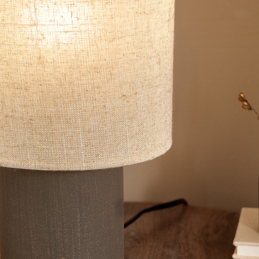 Plain Brown Lighting - Finn Wired Table Lamp Espresso Brown Yard