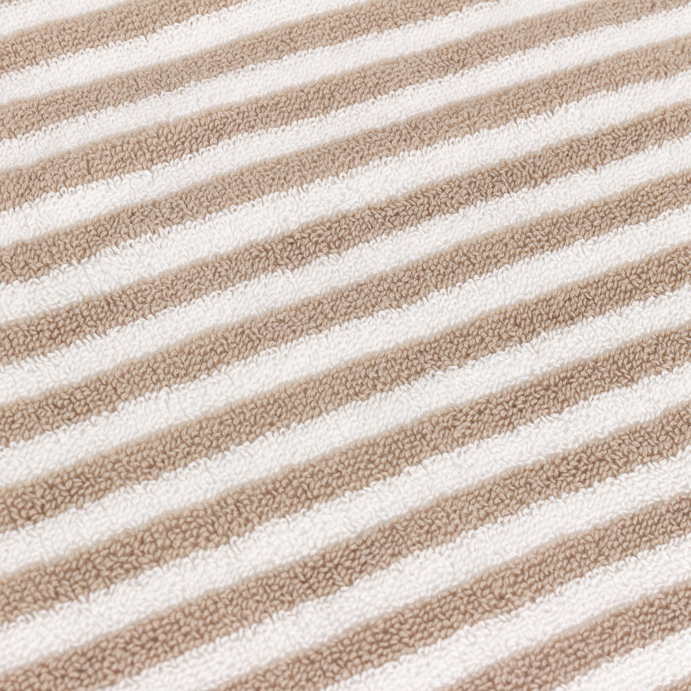 Striped Beige Bathroom - Hebden Striped Cotton Bath Mat Natural Yard