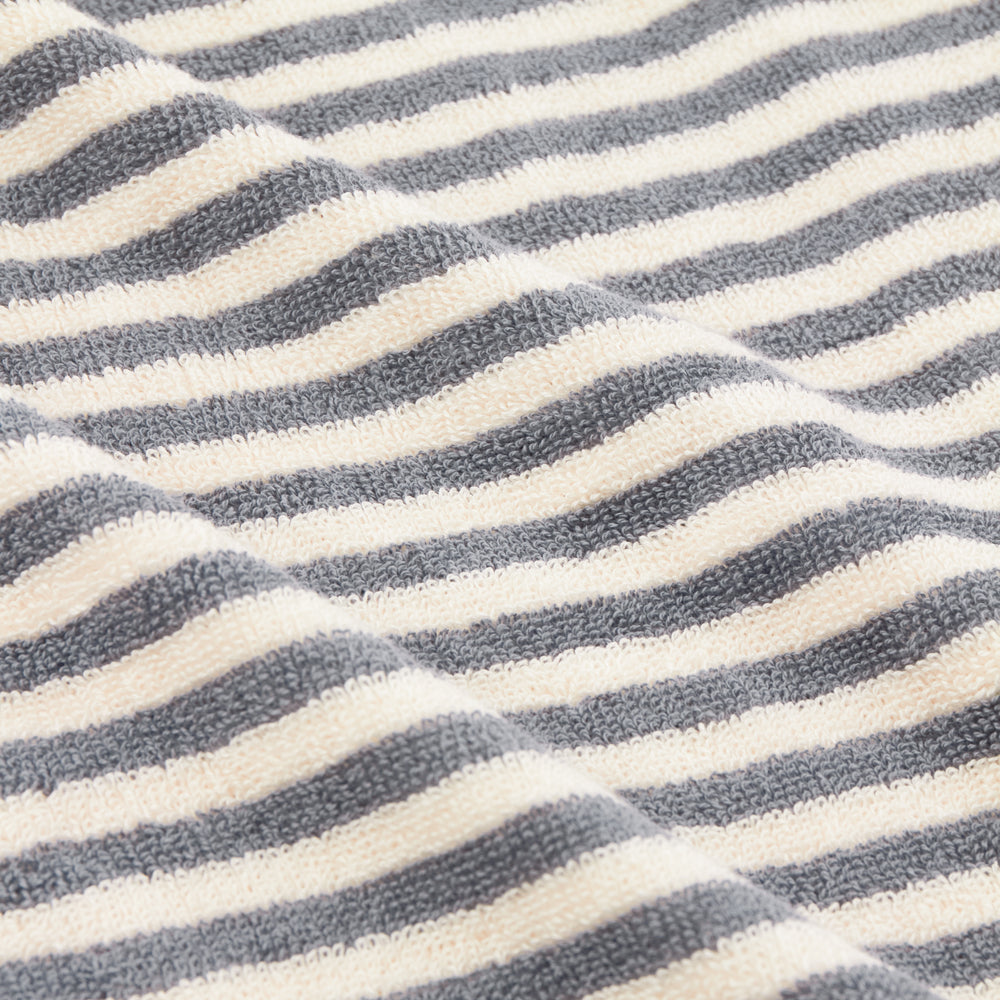 Striped Grey Bathroom - Hebden Striped Cotton Towels Grey Yard