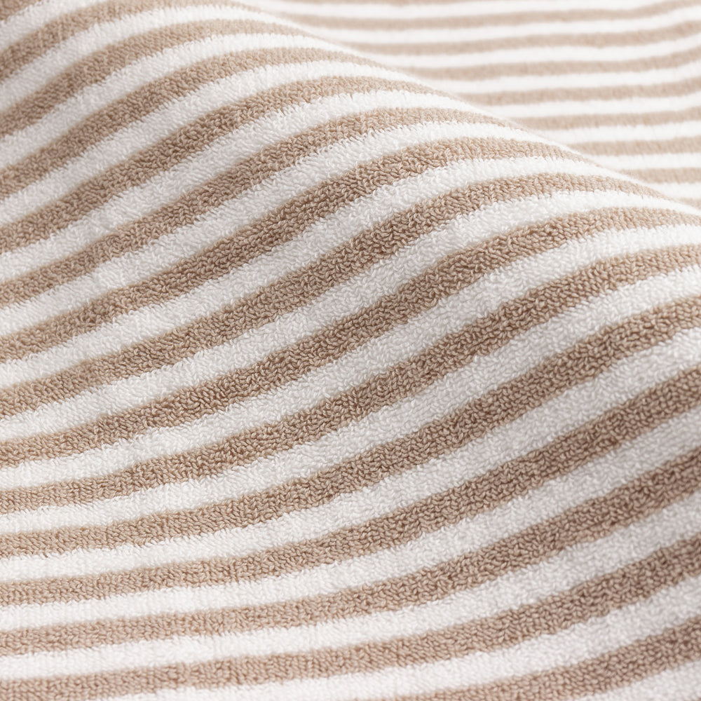 Striped Beige Bathroom - Hebden Striped Cotton Towels Natural Yard
