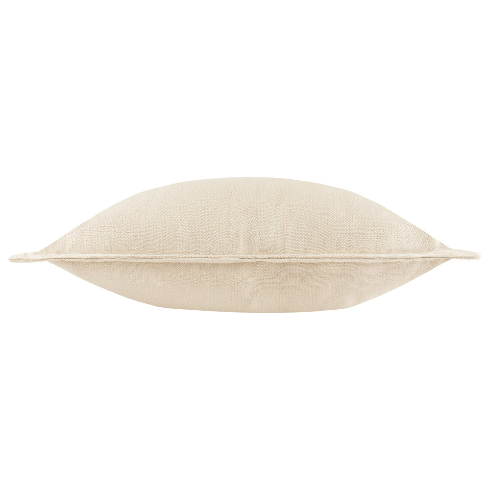 Plain Cream Cushions - Holmfirth Canvas Outdoor Polyester Filled Cushion Natural Yard