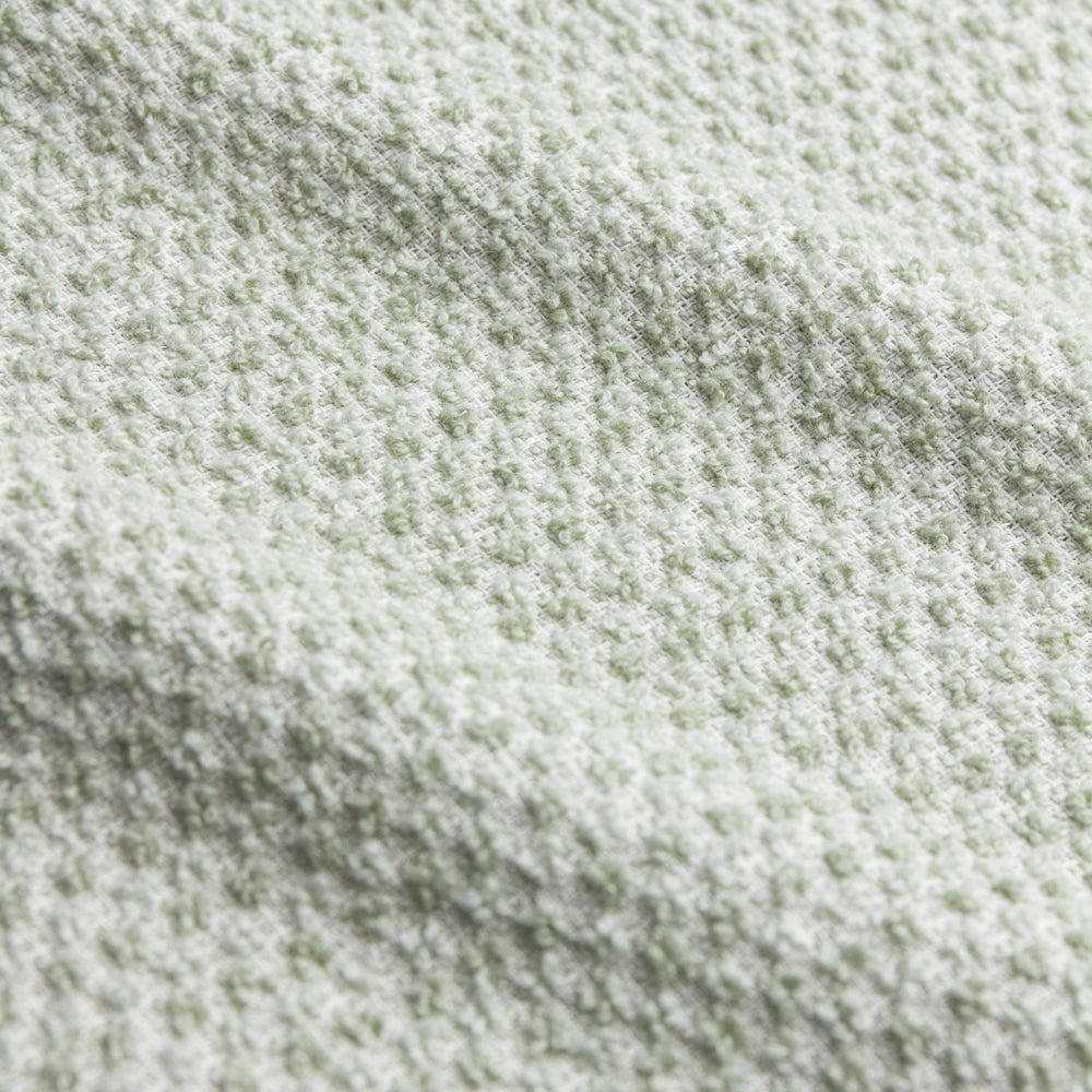 Modern Green Bathroom - Hebden Textured Waffle Towels Bay Green Yard