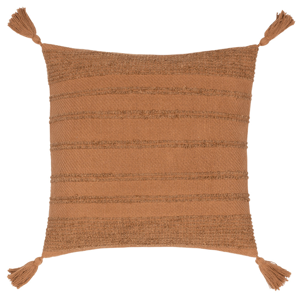  Orange Cushions - Larch Woven Polyester Filled Cushion Ginger Yard